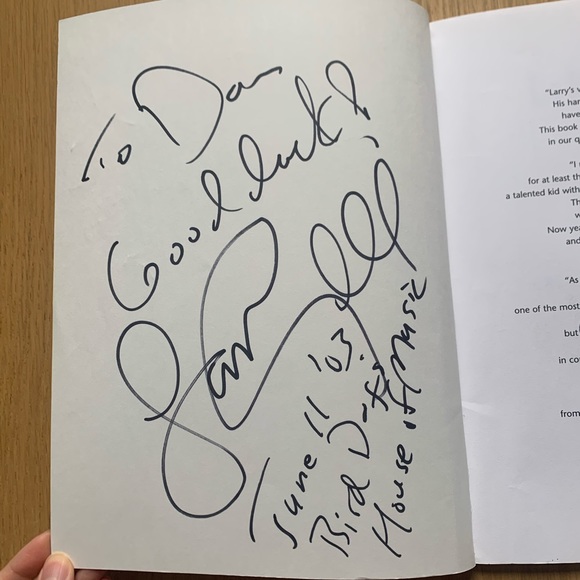 Autographed Jazz Guitar book by Larry Coryell - Picture 2 of 7